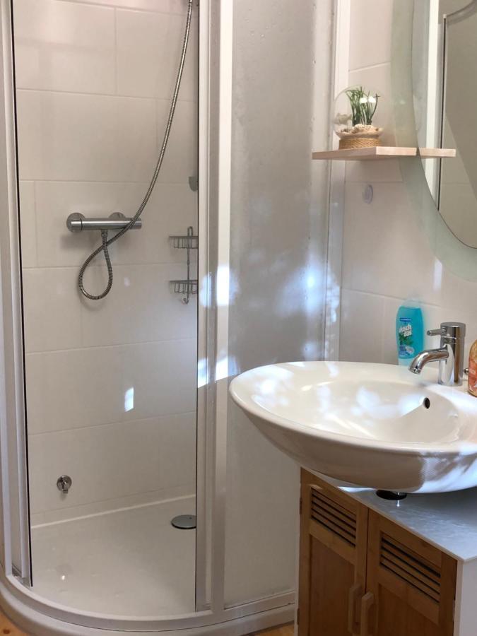 Ferienhaus Reetdach 1300Qm Privatgrundstueck Bootssteg Sauna Templin Luebbesee Uckermark Erholung Pur Seenplatte Petersdorf  Экстерьер фото