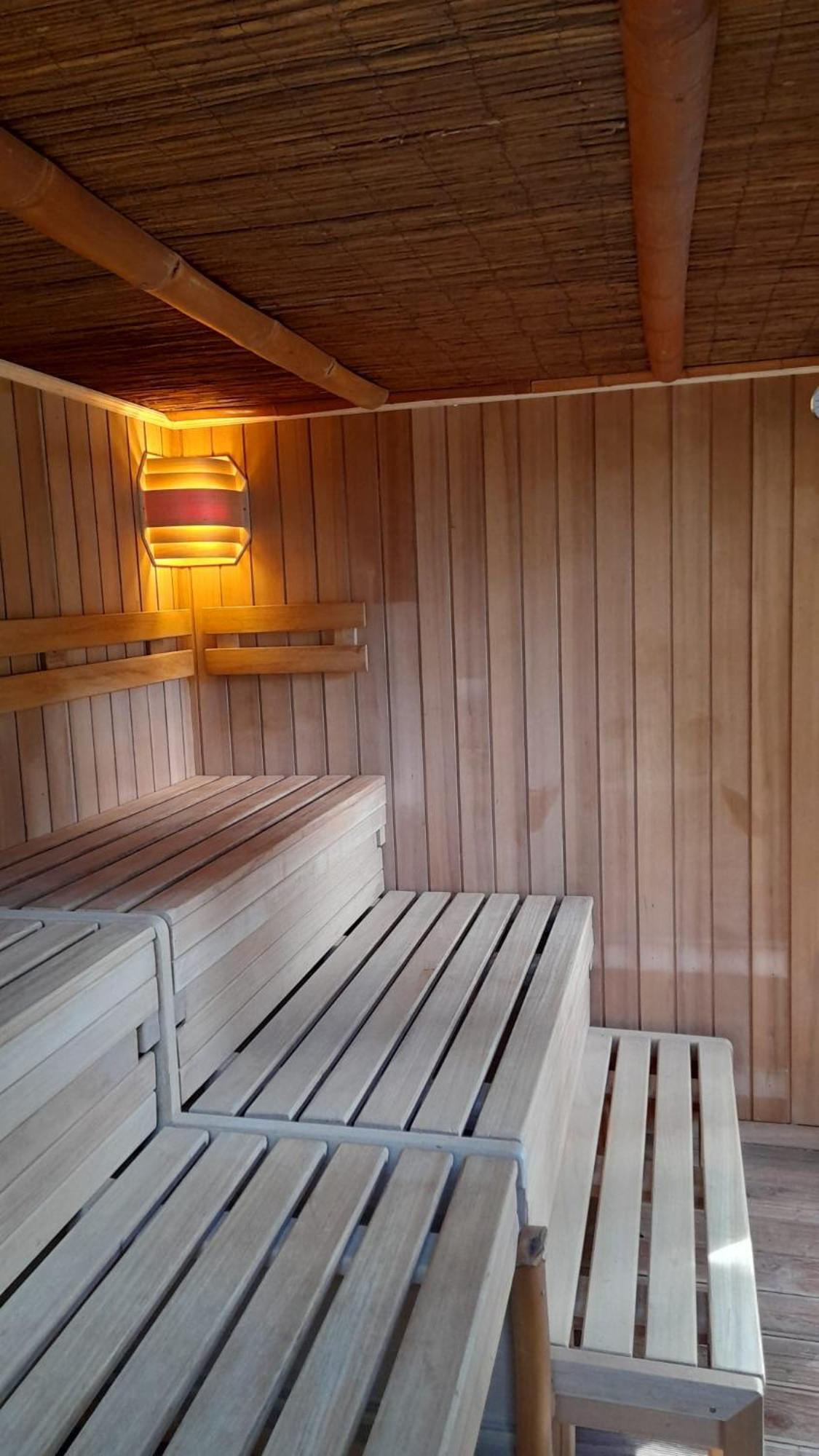 Ferienhaus Reetdach 1300Qm Privatgrundstueck Bootssteg Sauna Templin Luebbesee Uckermark Erholung Pur Seenplatte Petersdorf  Экстерьер фото